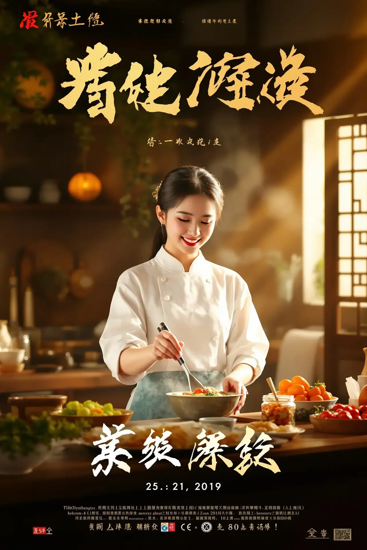 黄果短剧《穿越成侯府厨娘》封面