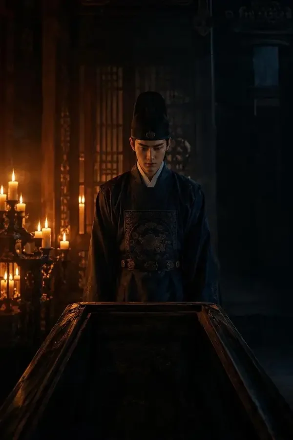 青宫藏龙|黄果短剧 黄果短剧《青宫藏龙》封面,悬疑题材短剧,太子棺中无人,东宫却夜夜有灯
