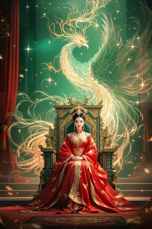 黄果短剧《真凰归来》封面，古装题材短剧，被废皇后十年后执掌朝堂