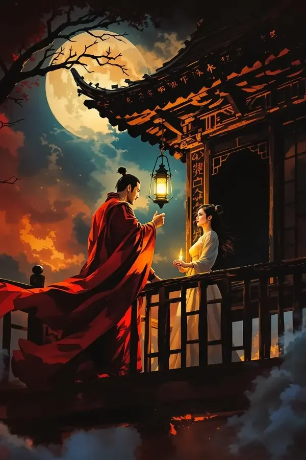 黄果短剧《月光看翠京》封面，悬疑题材短剧，长安碎尸案，她是唯一敢验尸的人